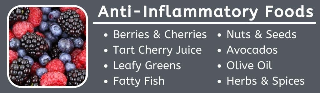 Anti Inflammatory Foods for Recovery Nutrition