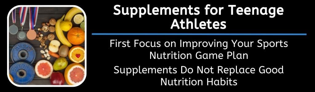 Supplements for Teenage Athletes 