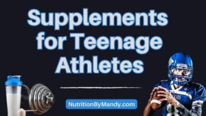 Supplements for Teenage Athletes Blog