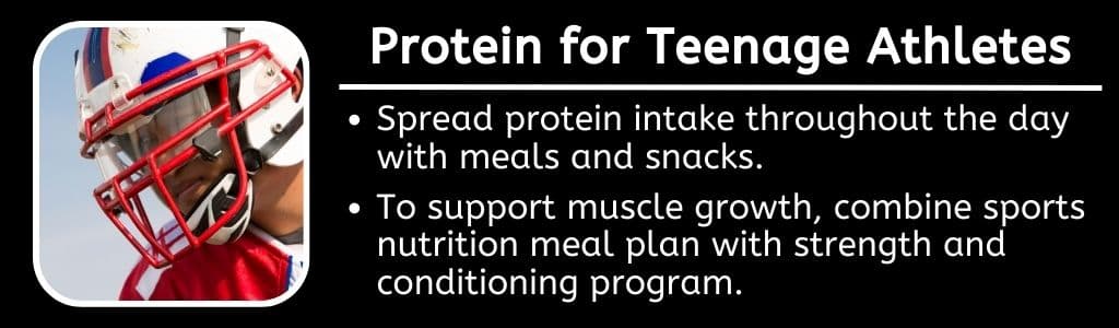 Meeting the Protein Needs of Teenage Athletes 