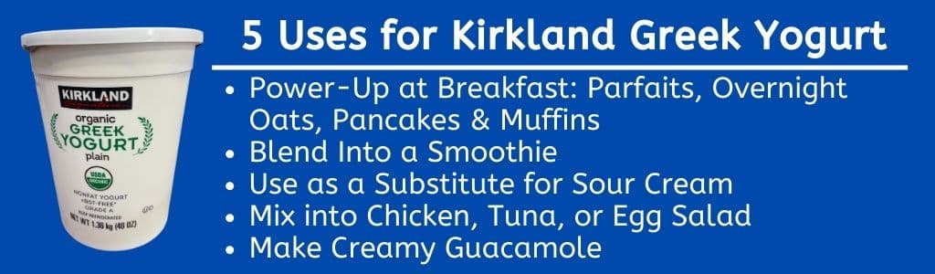 5 Uses for Kirkland Greek Yogurt 