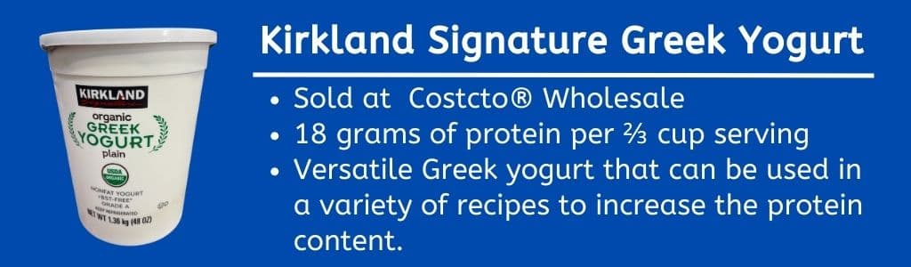 Kirkland Greek Yogurt 