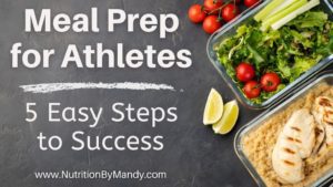 Meal Prep Athletes 5 Easy Steps to Success