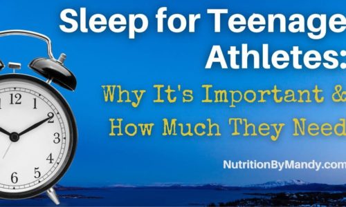 Sleep for Teenage Athletes Why It's Important and How Much They Need