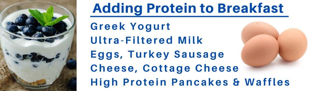 Adding Protein Breakfast for Athletes