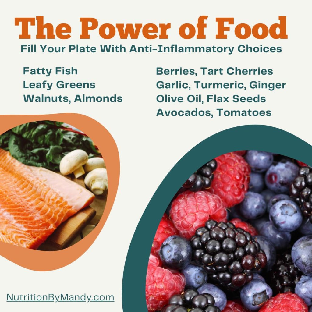 Anit Inflammatory Foods for Athlete Meal