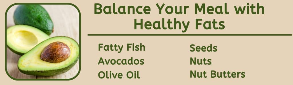 Athlete Meal Plan Balance with Healthy Fats 