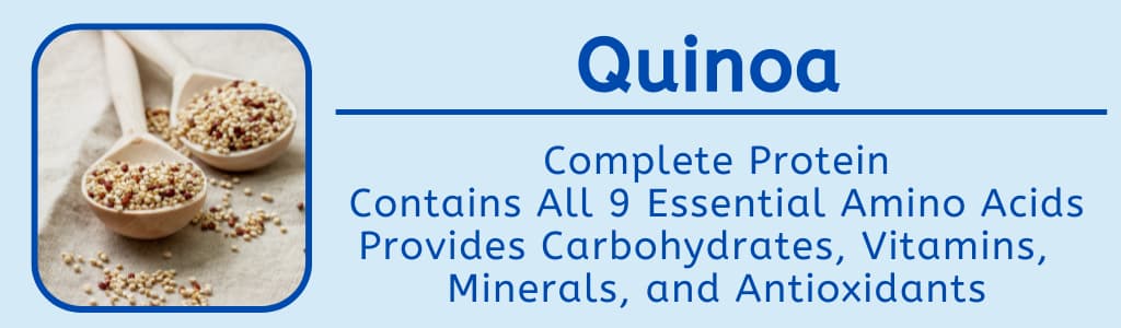 Quinoa Vegan Complete Protein