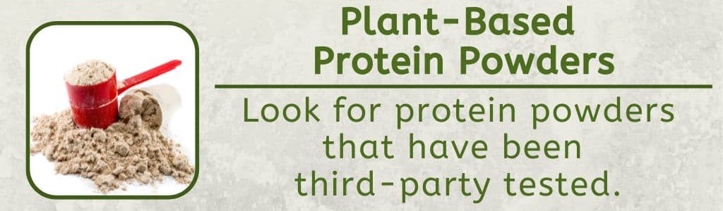 Poudres de protéines végétales
