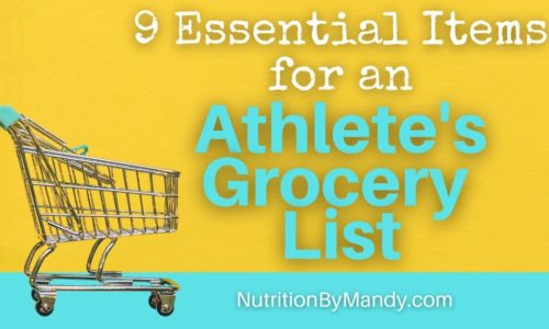 9 Essential Items for an Athlete's Grocery List