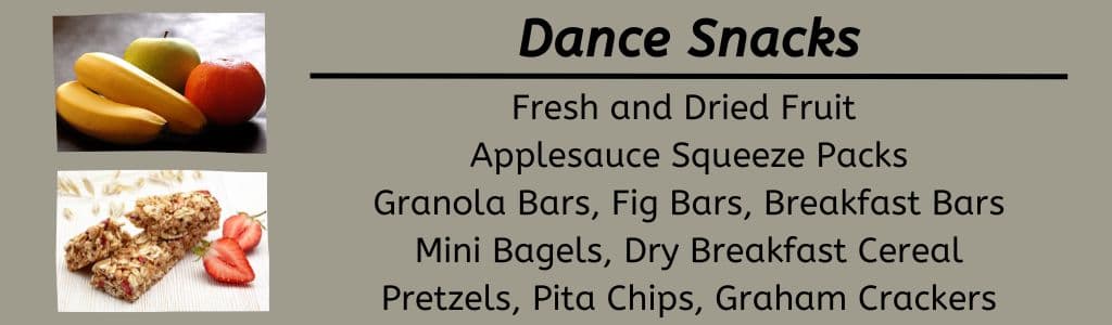 Dance Snacks