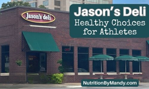 Jasons Deli Nutrition Healthy Choices for Athletes