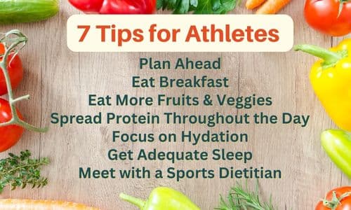 Tips for athlete nutrition