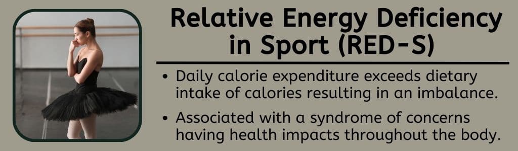 Relative Energy Deficiency in Sport 