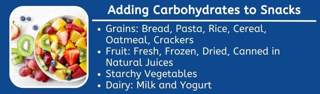 Adding Carbohydrates to Snacks for Athletes 