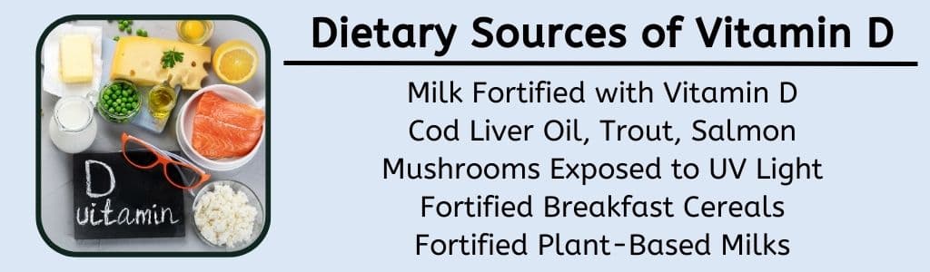 Dietary Sources of Vitamin D 