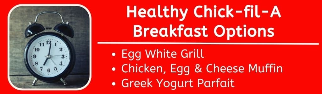 Healthy Chick fil A Breakfast Options 