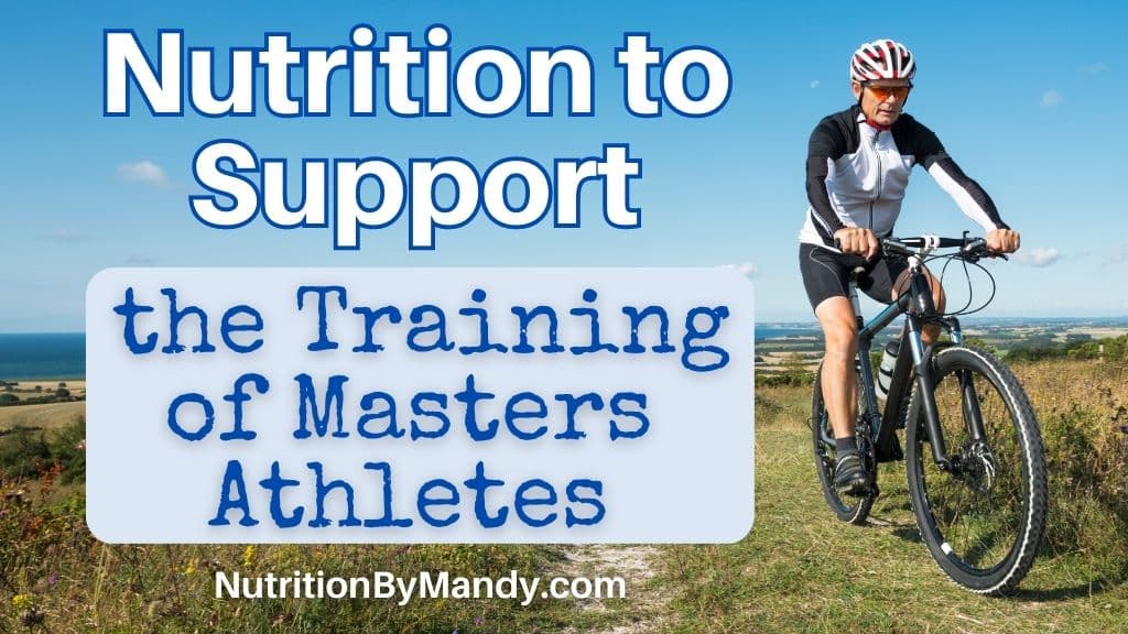 Nutrtion for Masters Athletes Training