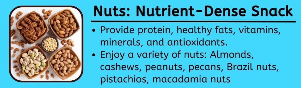 Nuts Nutrient Dense Travel Snack 