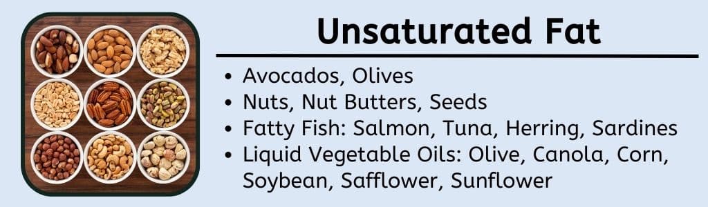 Unsaturated Fat Sources for Masters Athletes 