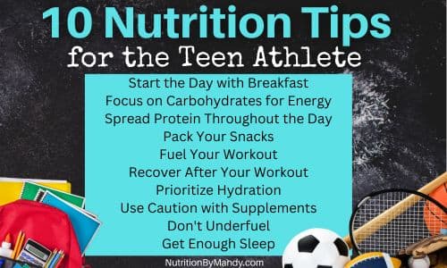 10 Nutrition Tips for the Teen Athlete 
