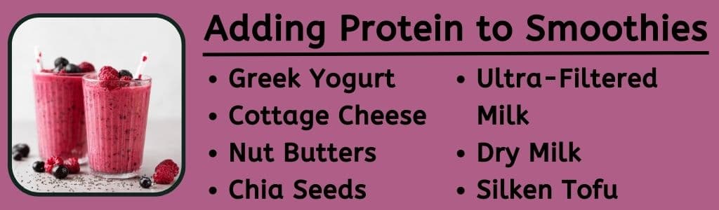 Adding Protein to Post-Workout Smoothies 