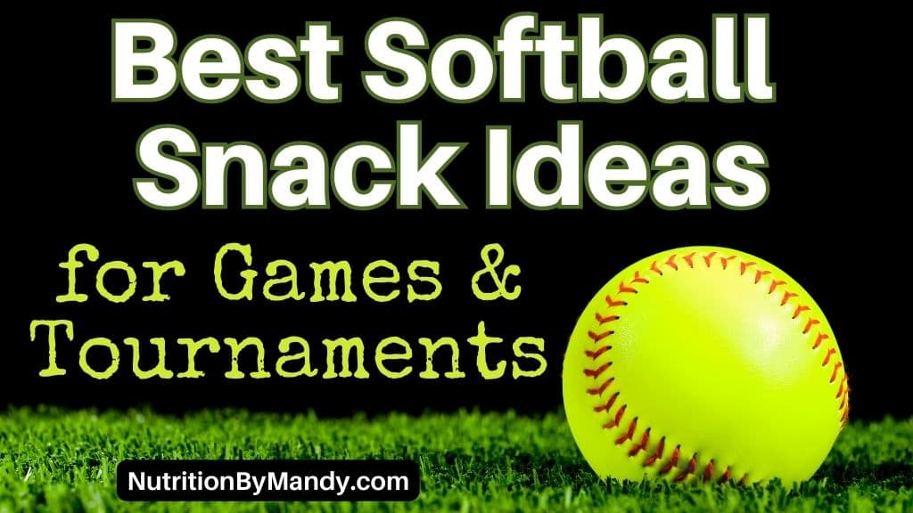 Best Softball Snack Ideas for Games and Tournaments