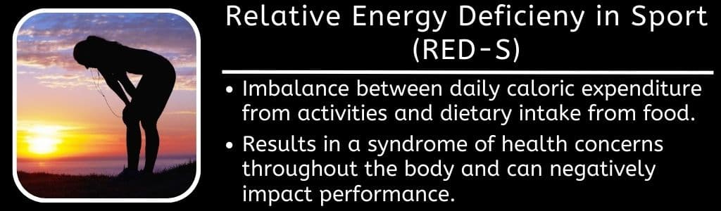 RED-S Underfueling Athlete 