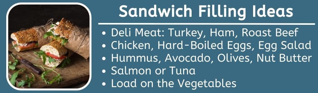 Idées de remplissage de sandwichs 