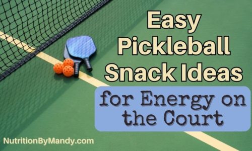 Easy Pickleball Snack Ideas for Energy on the Court