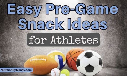 Easy Pre Game Snack Ideas for Athletes