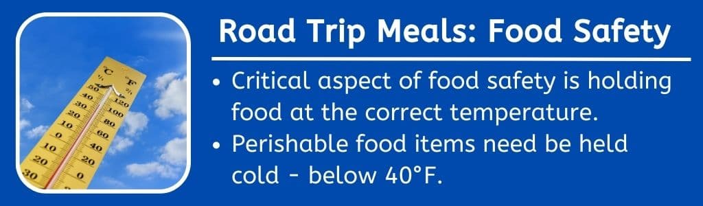 Road Trip Meals Food Safety 