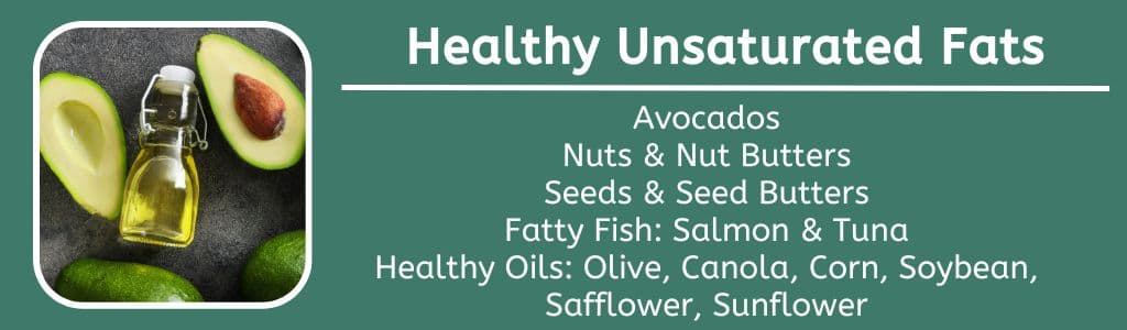 Healthy Unsaturated Fats 