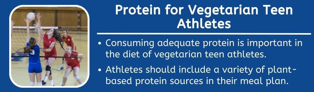 Protein for Vegetarian Teen Athletes