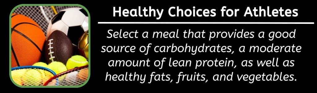 Healthy Choices for Athletes at Steakhouse Restaurants