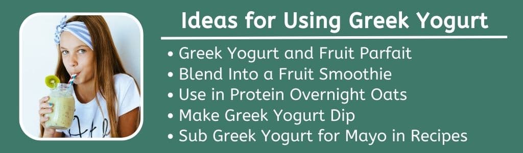 Ideas for Using Greek Yogurt