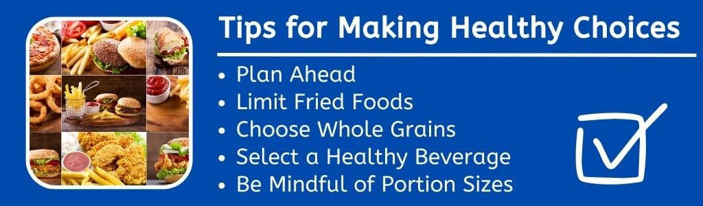TIps for Making Healthy Fast Food Choices for Athletes 