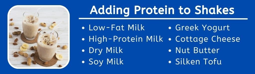 Adding Protein to Shakes 