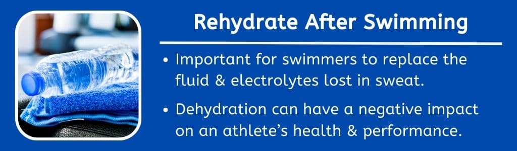 Rehydrate After Swimming