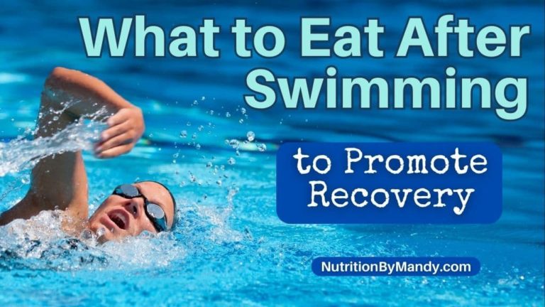 What to Eat After Swimming to Promote Recovery - Nutrition By Mandy