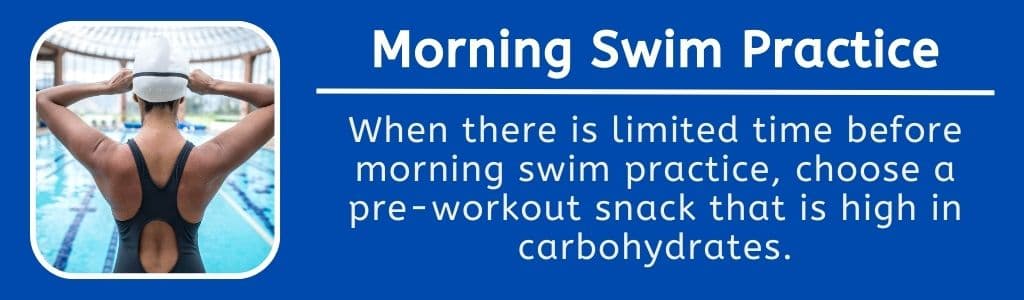 Morning best sale swim workout