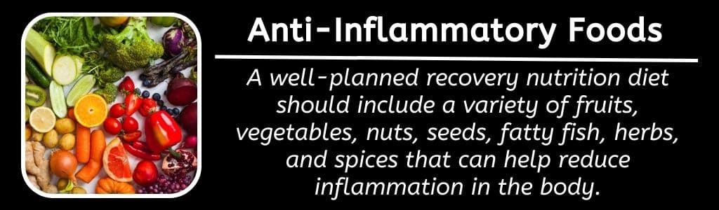Anti-Inflammatory Foods for Concussions 