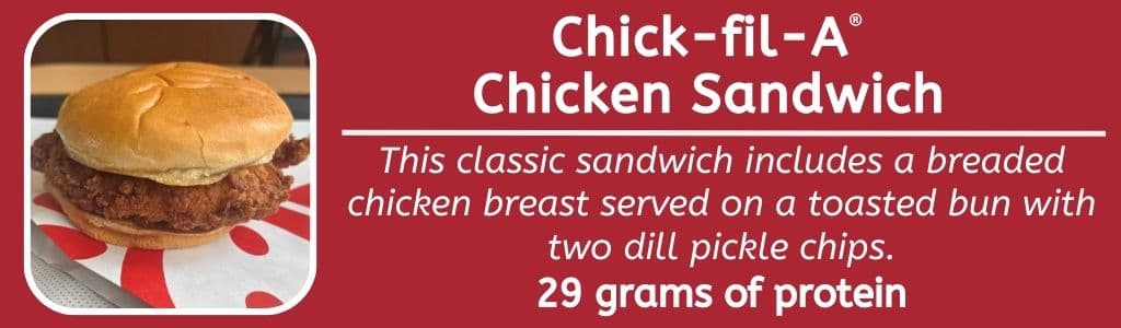 Chick fil A Chicken Sandwich 