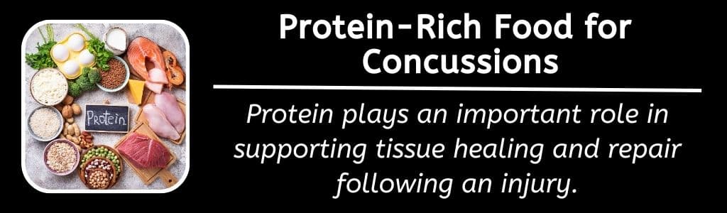 Protein Rich Food for Concussions