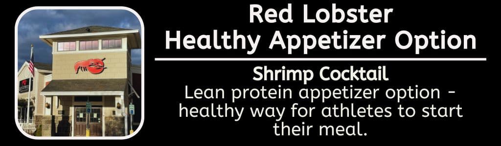 Option d'apéritif santé au homard rouge 