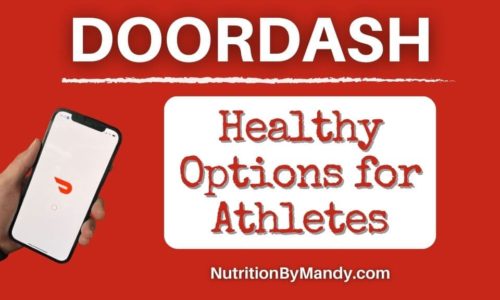 DoorDash Healthy Options for Athletes