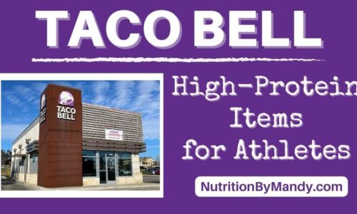 High Protein Taco Bell Items for Athletes