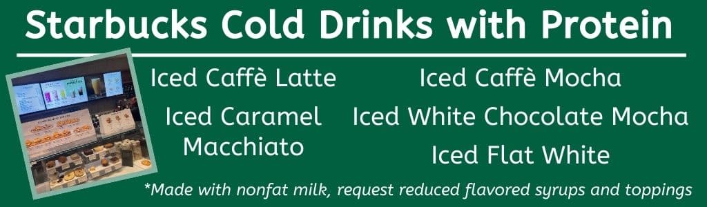 Starbucks High Protein Cold Drinks 