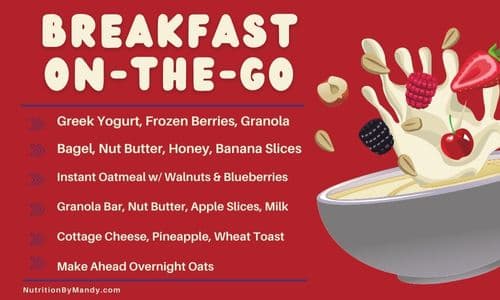 Breakfast on the Go for Teen Athletes