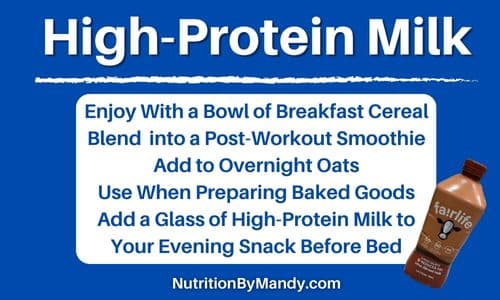 High Protein Milk Uses 